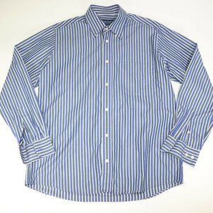 Mobaco Cottons Mens Double Twist Button Down Long